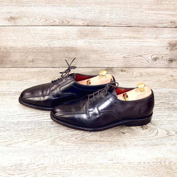 Allen Edmonds SAGAMORE Bicycle Toe Derby 7 D Black * add $15 new Trees main image 11